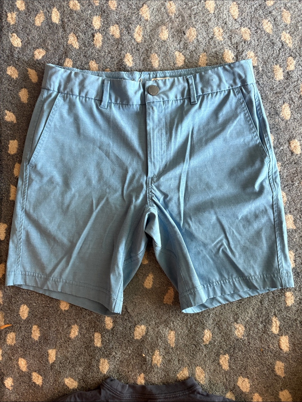 johnnie-O Light Blue Kids Shorts